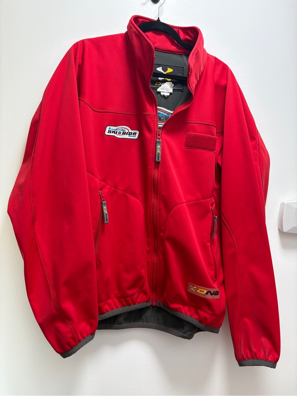 Breckenridge Ski & Ride School Red Softshell Jacket | xl | outdoor mountains